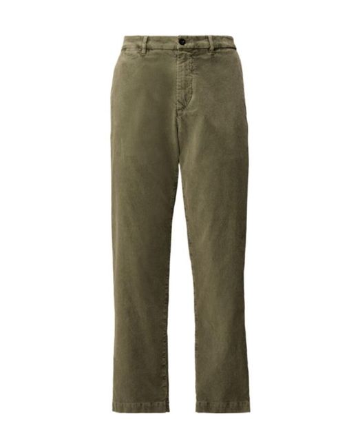 C P Company Green Straight-Leg Pants for men