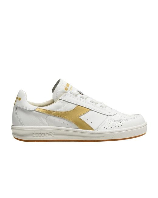 Diadora White B. Elite Low-Top Sneakers for men