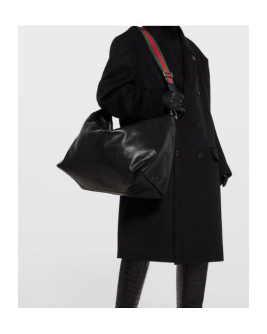 Gucci Black Brera Large Crossbody Bag for men