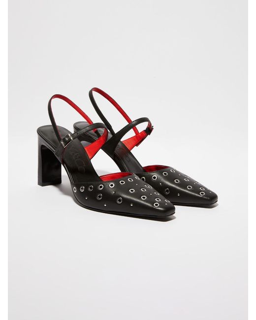 MAX&Co. Multicolor Slingback High Heel Sandals
