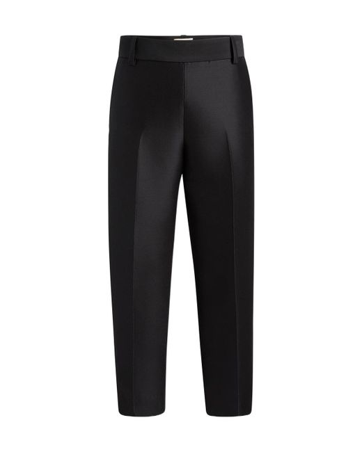 Khaite Black Cam Tailored Pants