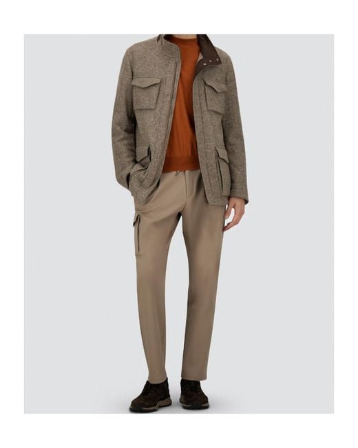 Herno Gray Resort Field Jacket for men