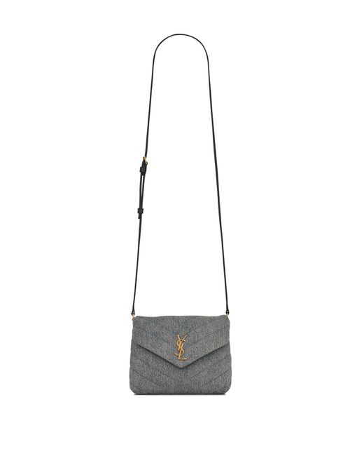 Saint Laurent White Loulou Toy Bag
