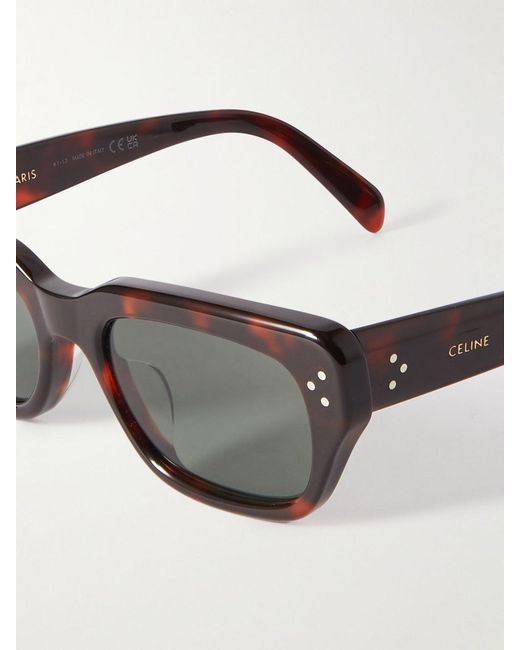 Céline Multicolor D-Frame Logo Sunglasses for men