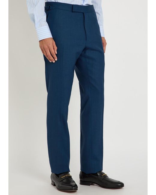 Tom Ford Blue Wool Suit Set for men