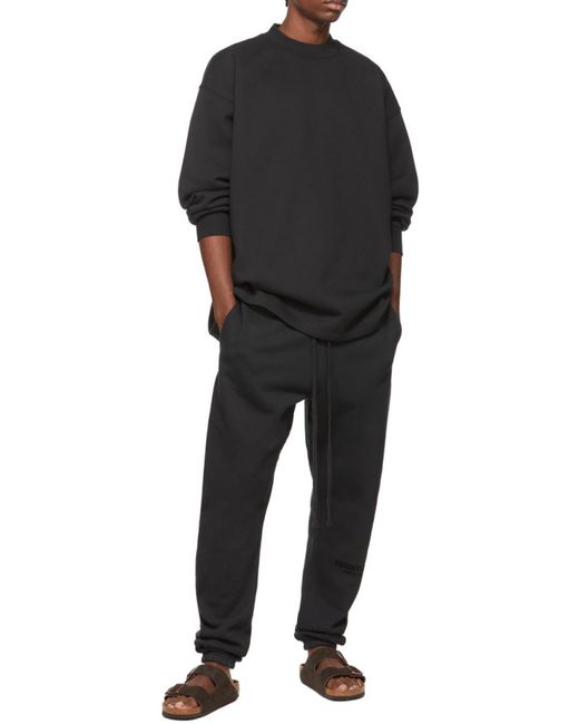 Fear Of God Black Logo-Print Sweatshirt for men