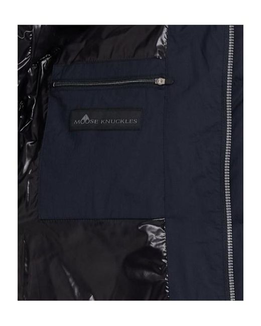 Moose Knuckles Blue 3Q Everest Down Jacket for men