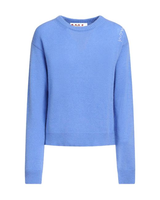 Marni Blue Cashmere Sweater