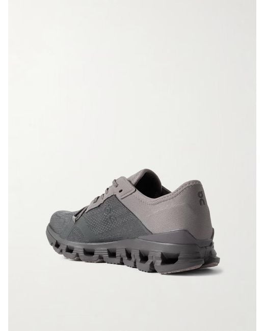 On Shoes Gray Cloud X 4 Ad Sneakers