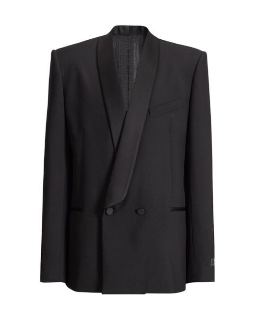 Balmain Black 2-Button Jacket for men