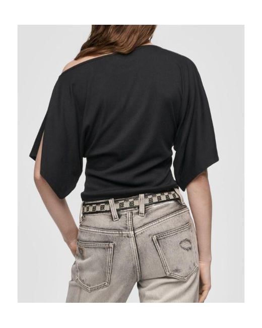 M I S B H V Blue Holywood Baby Top