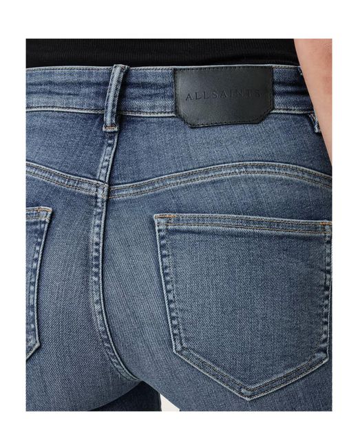 AllSaints Blue Miller Jeans