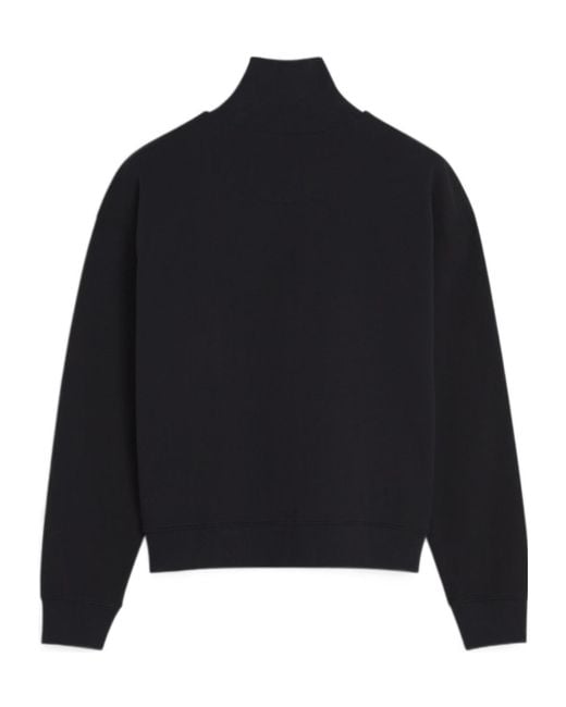 Maison Kitsuné Blue Baby Fox-Patch Sweatshirt