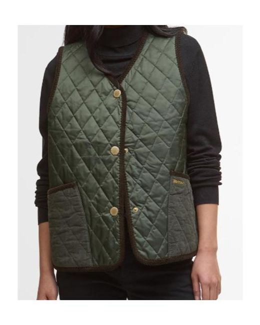 Barbour Green Sleeveless Vest