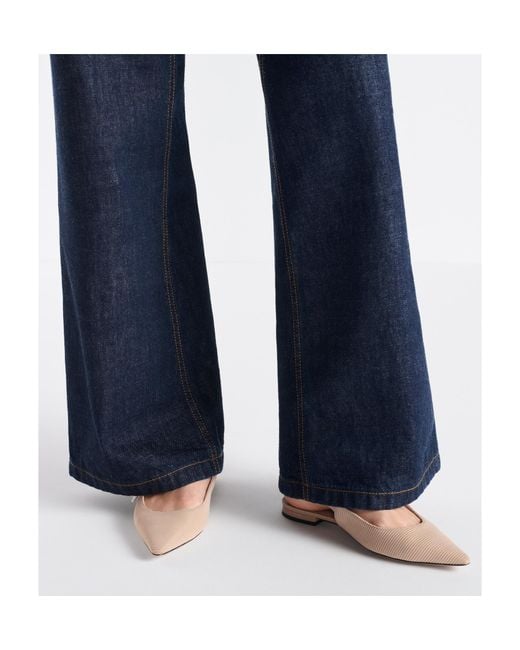 Dior Natural J'A Slingback Flat