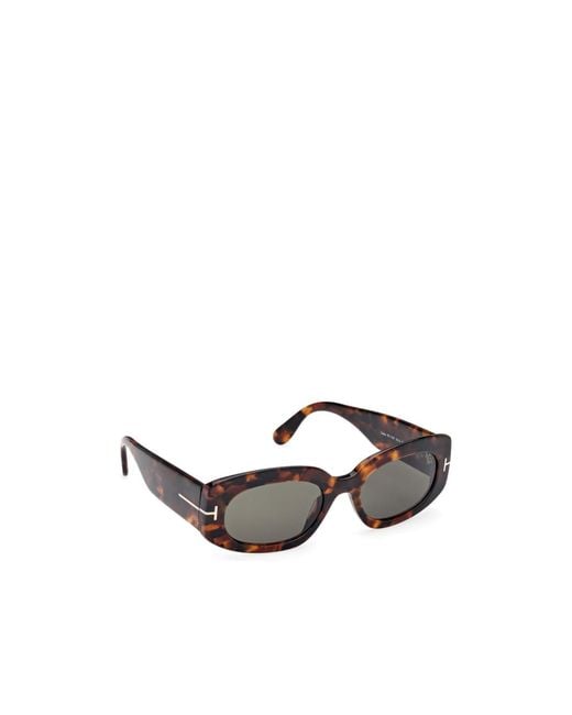 Tom Ford White Full Frame Sunglasses for men