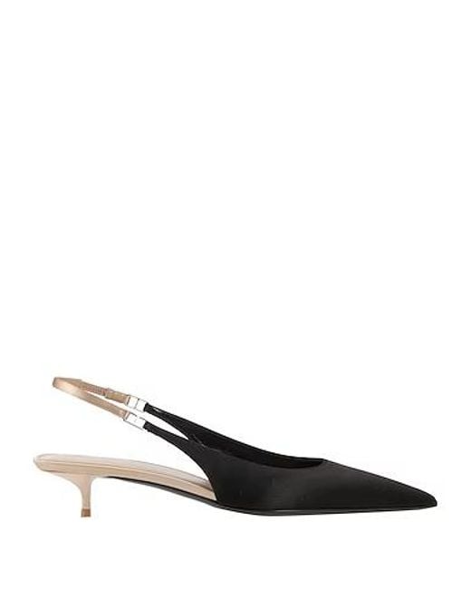 Saint Laurent Natural Satin High Heels