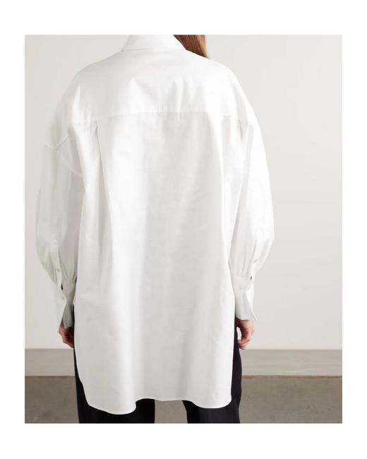 Joseph White Ferrus Tie-Detail Shirt