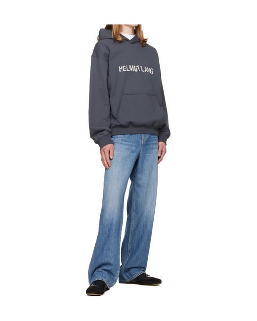 Helmut Lang Blue Straight-Leg Jeans for men