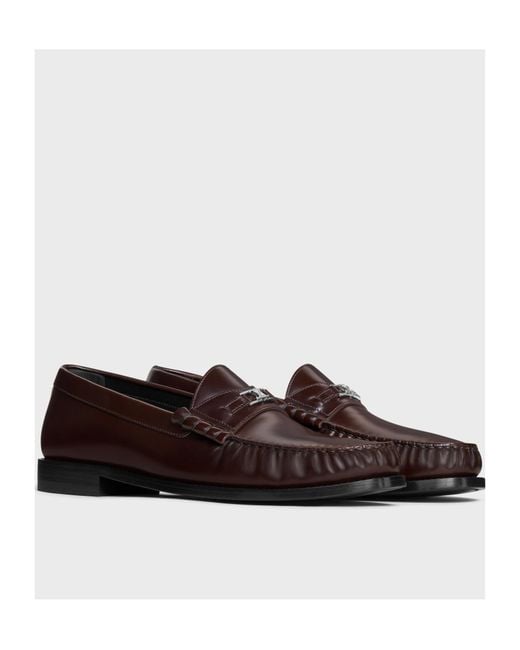 Céline Brown Luco Triomphe Loafer for men