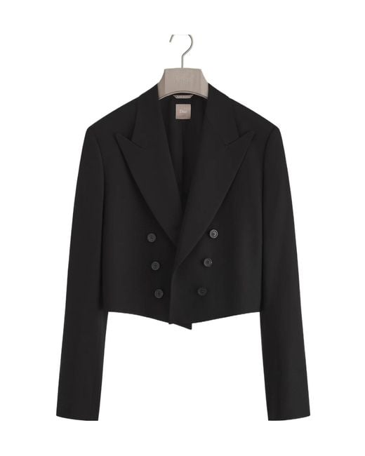 Dior Black Cropped Jacket for men