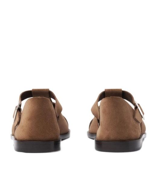 Scarosso Brown Apollo Sandals for men