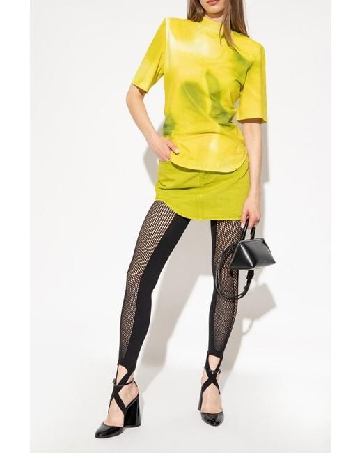 The Attico Black The Pointed-Toe Slingback Pumps