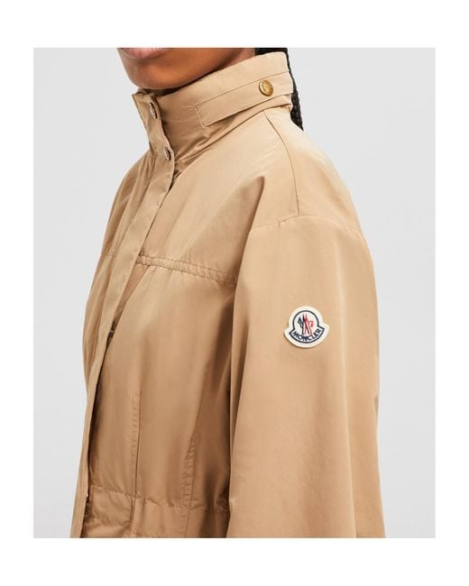 Moncler Brown Nades High-Neck Jacket