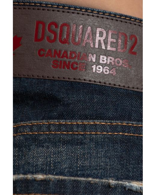 DSquared² Blue Dark Desert Dust Wash Cool Girl Jeans