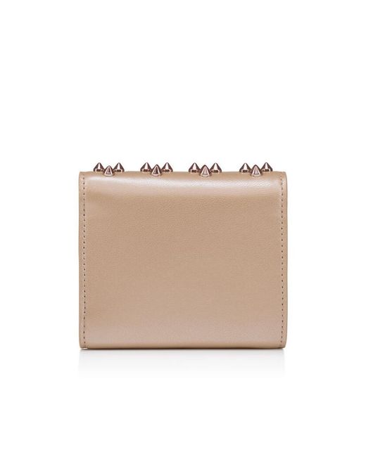 Christian Louboutin Natural Stud-Embellishment Wallet