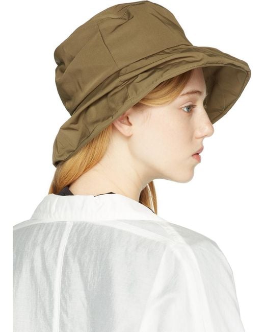 Y's Yohji Yamamoto Natural Gathered Hat