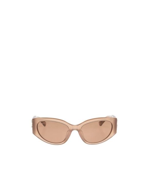 Balenciaga Pink Eyewear Bossy Cat-Eye Frame Sunglasses