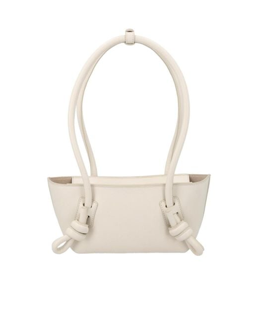 Hereu White Fleca Mini Shoulder Bag