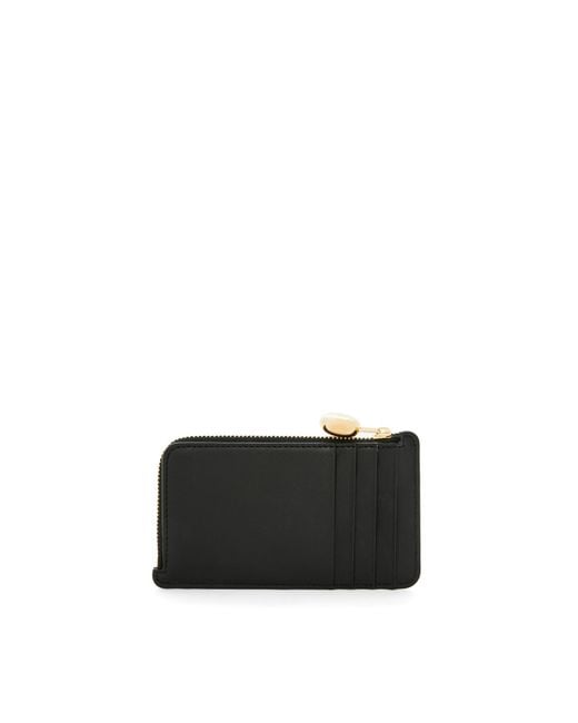 Loewe Black Pebble Zipped Coin Cardholder