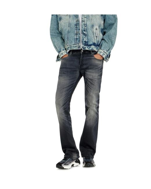 DIESEL Blue 2007 Zatiny Bootcut Jeans for men