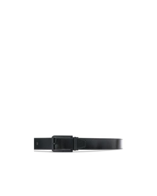 Dunhill White Logo Belt for men