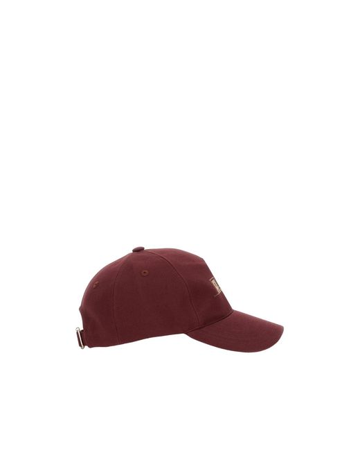 A.P.C. Red Lunar New Year Charlie Logo Cap for men