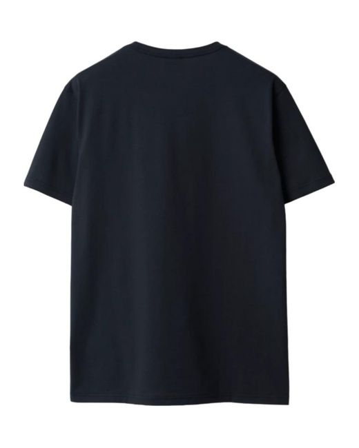 Burberry Black Cotton T-Shirt for men