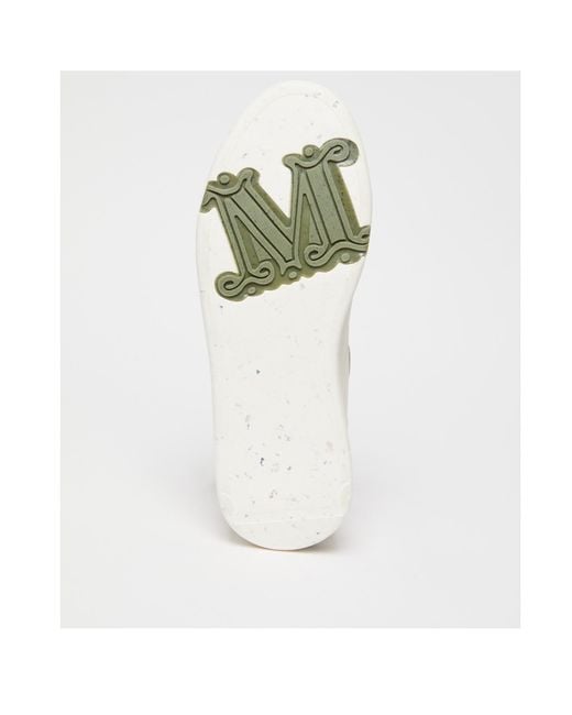Max Mara White Lace-Up Low-Cut Casual Shoes