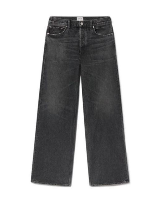 Agolde Gray Afton Straight Leg Jeans for men