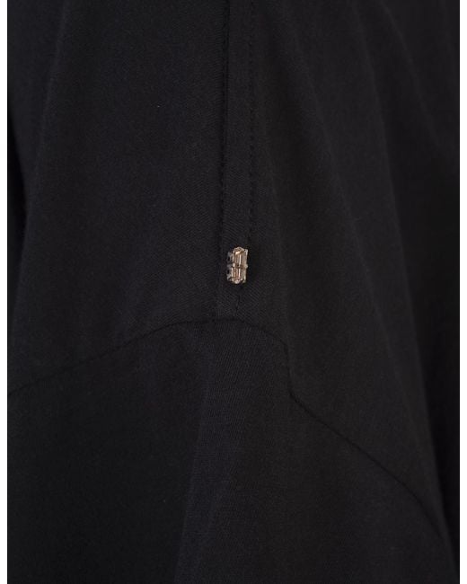 Sportmax Blue Afgano Ruched Crewneck Top