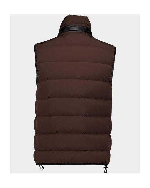 Tom Ford Brown Sleevless Down Vest for men