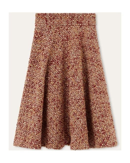 Loro Piana Brown Amely Skirt