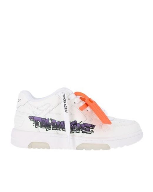 Off-White c/o Virgil Abloh White Lace-Up Sneakers
