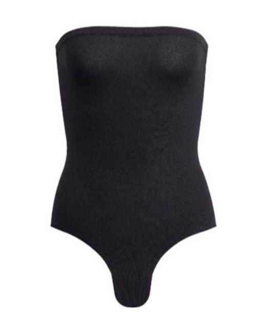Alaïa Black Tube Top Jumpsuit
