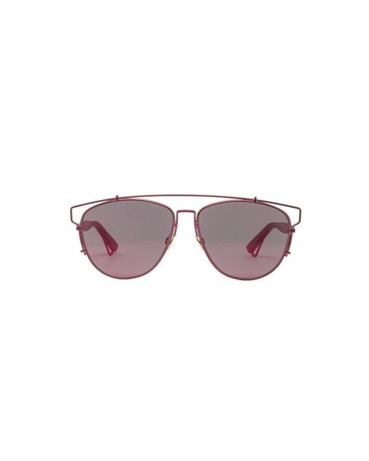 Dior Pink Logo Sunglasses