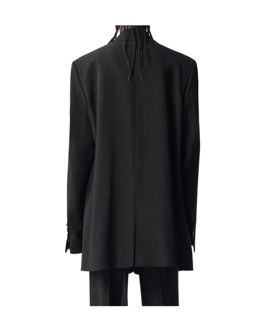 Ann Demeulemeester Black Agnes Suit Coat