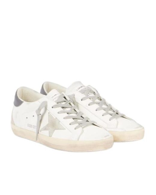 Golden Goose Deluxe Brand White Casual Leather Sneakers