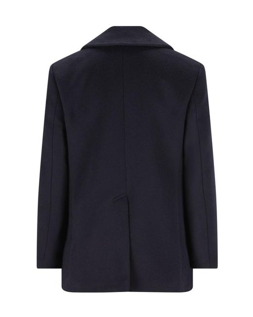Givenchy Blue Peacoat for men