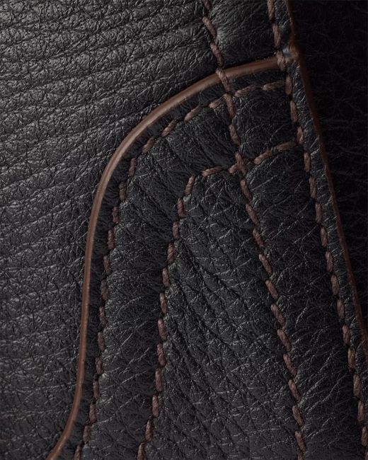 Prada Black Large Leather Tote Bag
